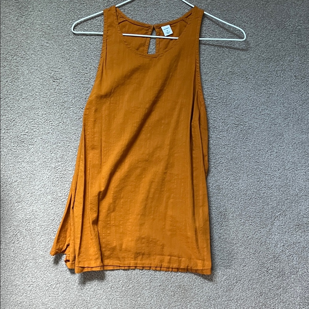 Old Navy Women's Burnt Orange Tank Top
